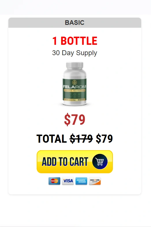 Felaromi supplement 1 bottle package for hearing and brain support